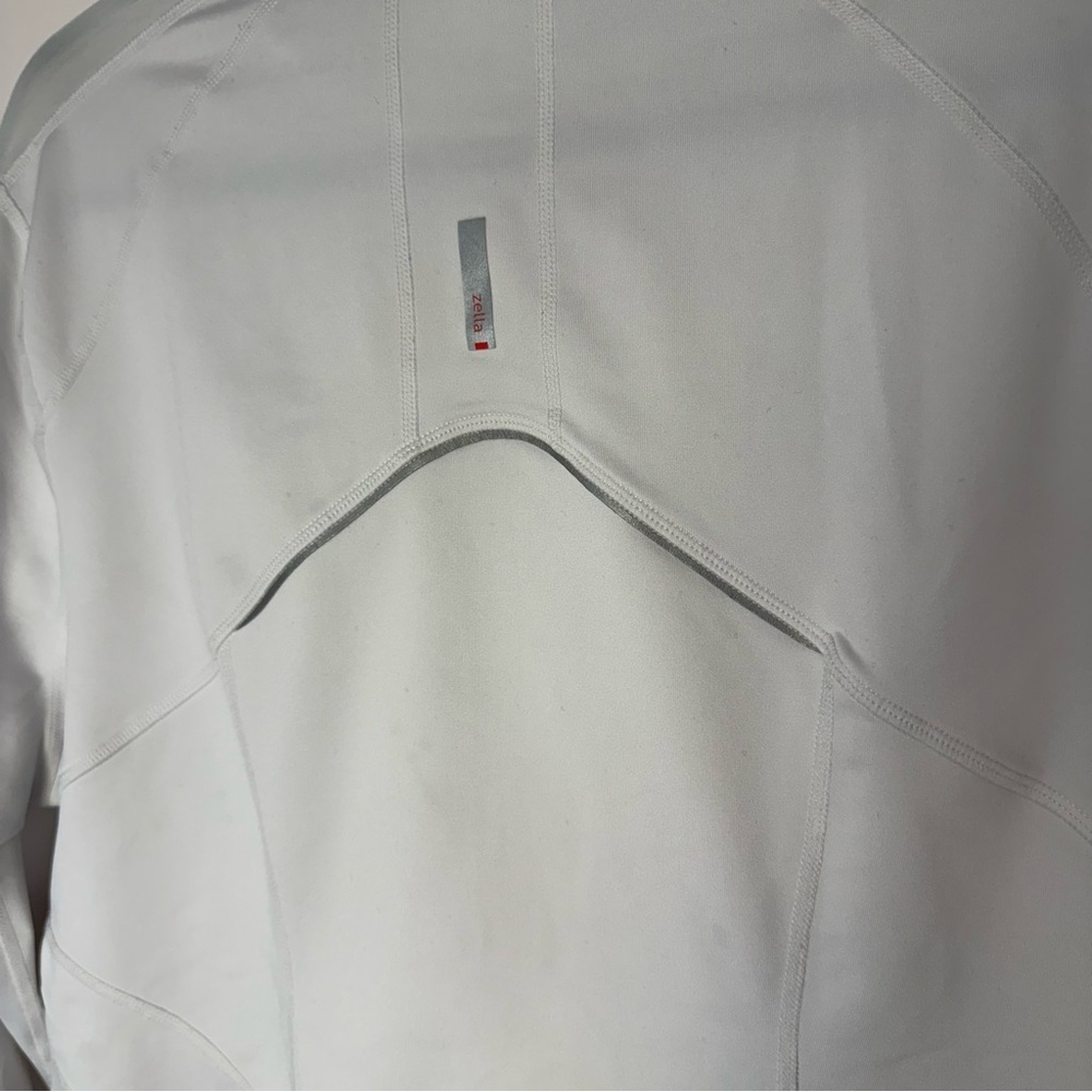 Zella Women's White Sport Jacket Size 1X - Picture 7 of 10
